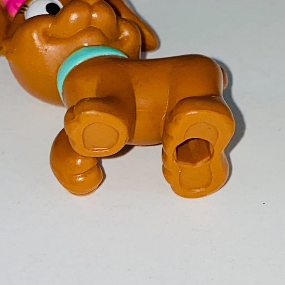Disney Brown Dog Pink Hair Bow Mattel X5201 2011 - Picture 4 of 8